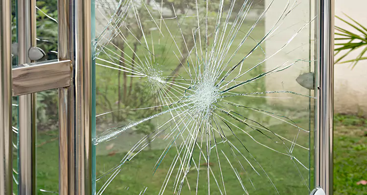 Frameless Glass Door Repair at Home in Lynn Haven, FL