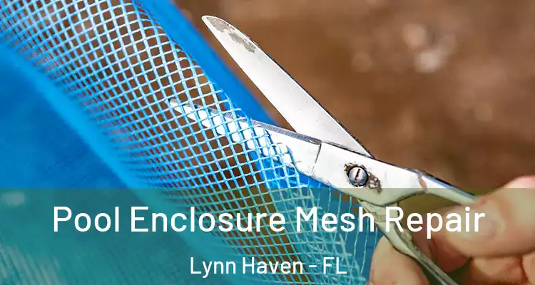 Pool Enclosure Mesh Repair Lynn Haven - FL