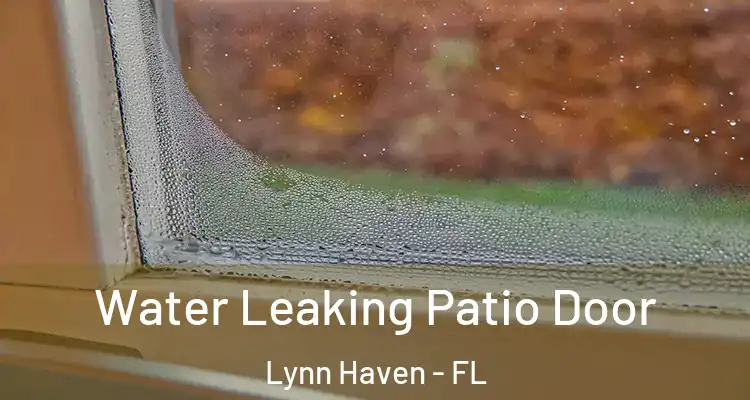 Water Leaking Patio Door Lynn Haven - FL
